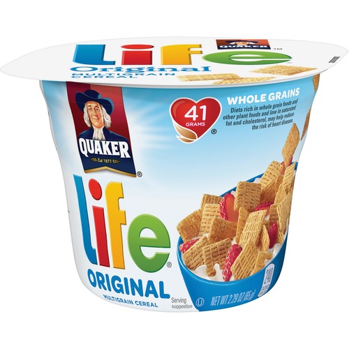 Quaker Foods  Life Original Multigrain Cereal, 2.29oz., 12/CT, Multi