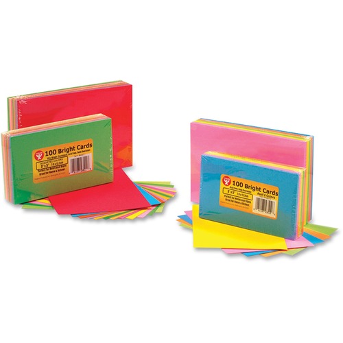 CARDS,BLANK,3X5,BRIGHT