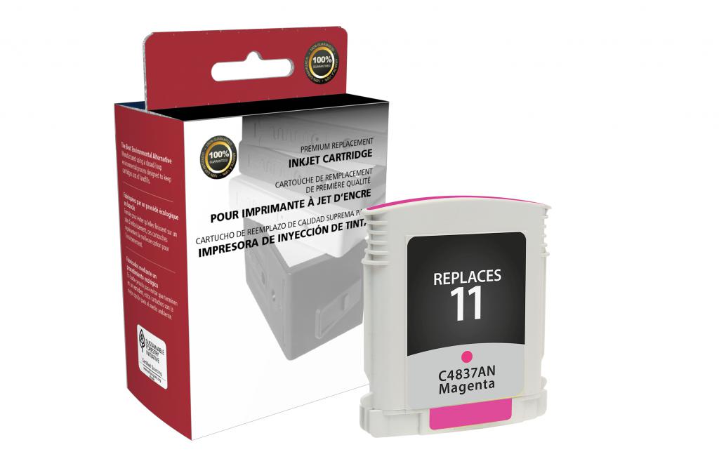 CIG Remanufactured Magenta Ink Cartridge (Alternative for HP C4837AN 11) (1750 Yield)