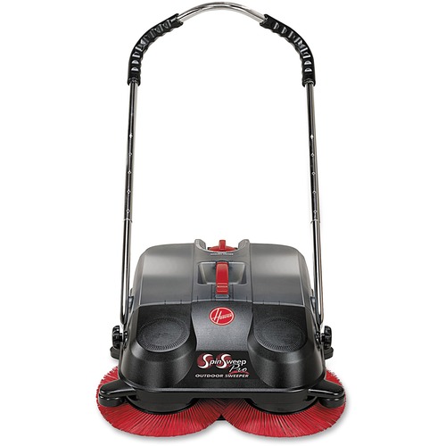 Spinsweep Pro Outdoor Sweeper, Black