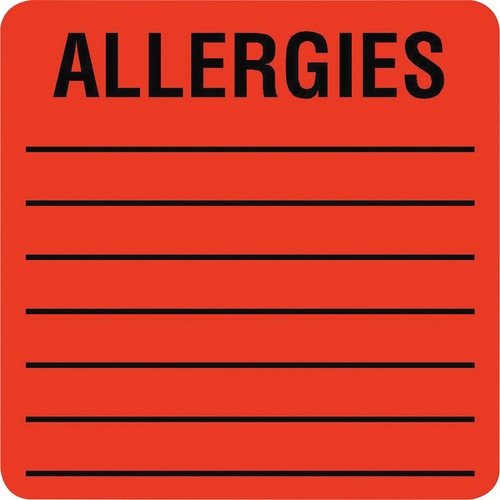 LABEL,ALLERGIC TO,FLRD