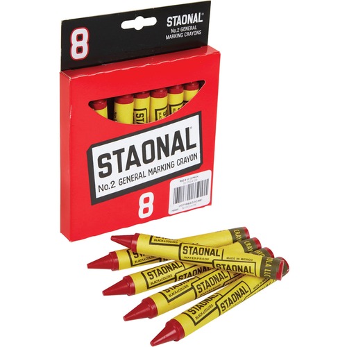 MARKER,STAONAL,8/BX,RD