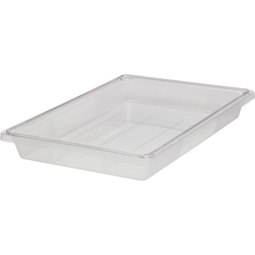 Food/tote Boxes, 5gal, 26w X 18d X 3 1/2h, Clear