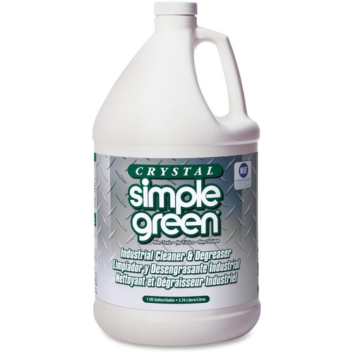 Simple Green  Crystal Simple Green Cleaner, Bottle, 1Gal, 6/CT, Clear