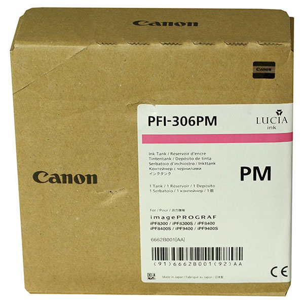 Canon 6662B001AA (PFI-306PM) Magenta OEM Ink Cartridge