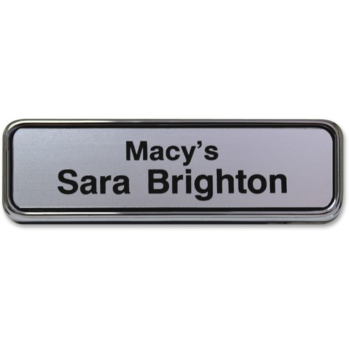 BADGE,NAME,FRAMED,1"X3",SR