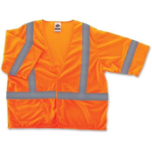 Glowear 8310hl Type R Class 3 Economy Mesh Vest, Orange, S/m