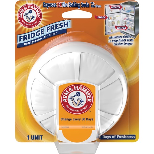 Fridge Fresh Baking Soda, Unscented, 8/carton