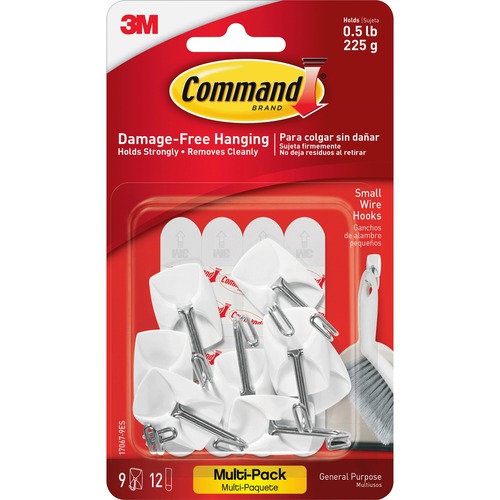 HOOK,COMMAND,SMALLWIRE,9PC