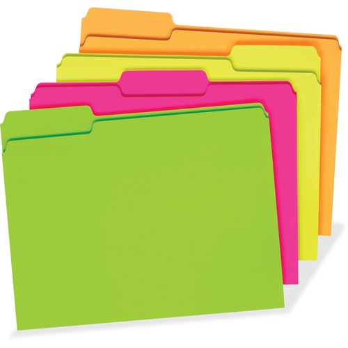 FOLDER,FILE,GLOW,24PK,AST