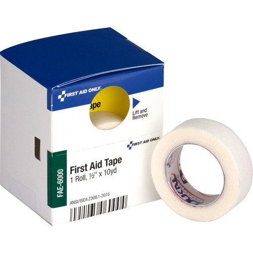 FIRST AID TAPE, 0.5" X 10 YDS, WHITE