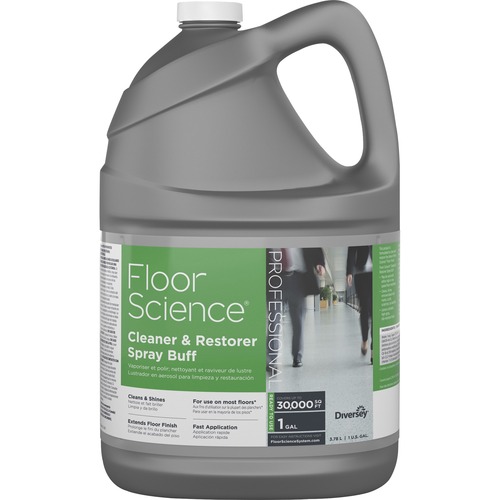 Floor Science Cleaner/restorer Spray Buff, Citrus Scent, 1 Gal Bottle, 4/carton