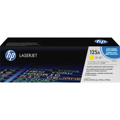 Hewlett-Packard  Toner Cartridge, 1400 Page Yield, Yellow