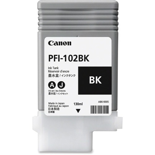 Canon 0895B001 (PFI-102Bk) Black OEM Inkjet Cartridge
