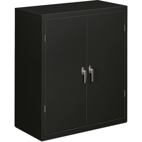 ASSEMBLED STORAGE CABINET, 36W X 18 1/8D X 41 3/4H, BLACK