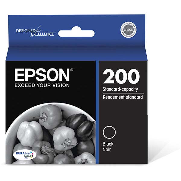 Epson T200120 (Epson 200) Black OEM Inkjet Cartridge