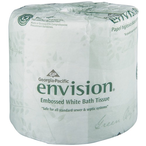 TISSUE,ENVSN EMB 1PLY,WH