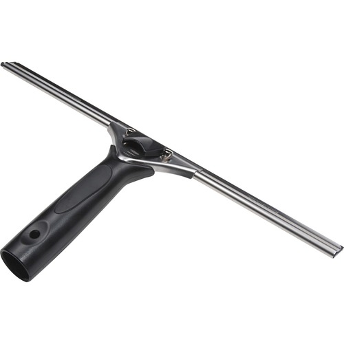 Ettore Products  Squeegee, Pro Plus, 12"W, Black/Silver
