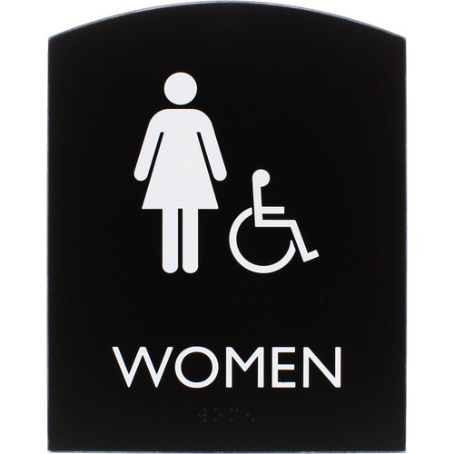 SIGN,8.5X6.75,ADA,WOMEN,ACC