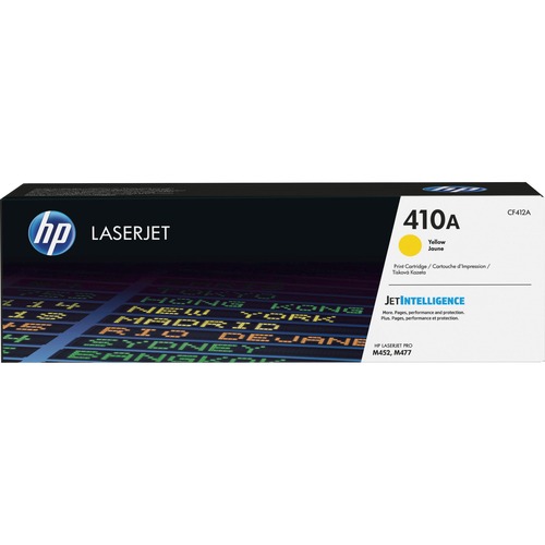 Hewlett-Packard  Toner Cartridge, HP410A, 2300 Page Yield, Yellow