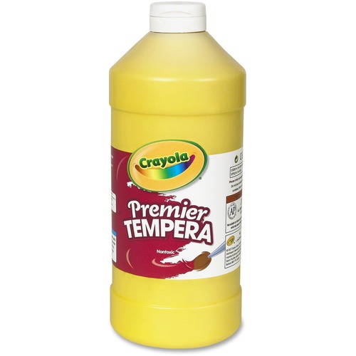 PAINT,32 OZ TEMPRA,YL