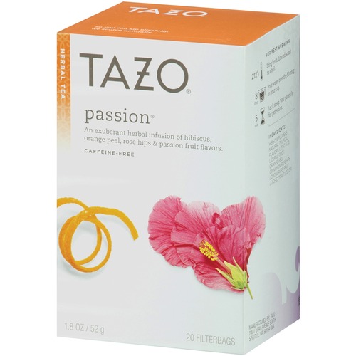 Tea Bags, Passion, 2.1 Oz, 24/box