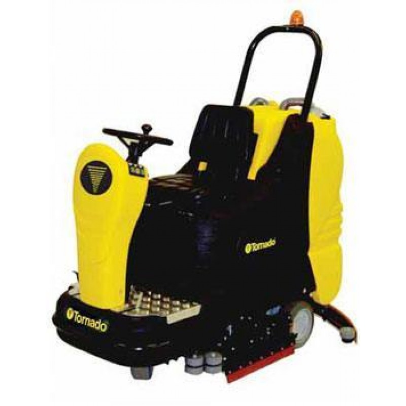 BR 33/30, RIDE-ON CYLINDRICAL AUTO SCRUBBER (W/36 V WET-ACID BATTERIES)