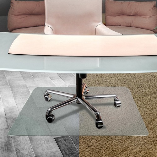 CHAIRMAT,48X60,POLYC,HRD,FL