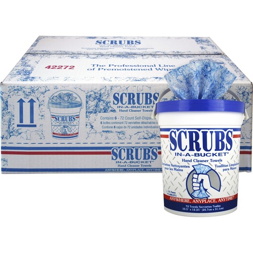 WIPES,SCRUBS IN-A-BUCKET