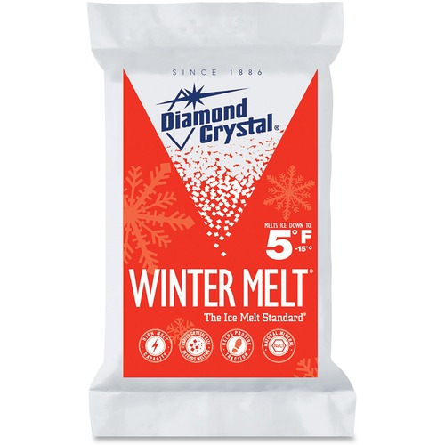 Garland C Norris  Winter Melt Ice Melter, 25lb, 1BG, White/Red