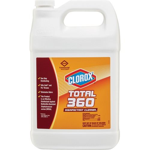 Clorox Company  Disinfectant/Cleaner, f/Electrostatic Sprayer, 4/CT, 128 oz