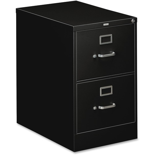 310 SERIES TWO-DRAWER FULL-SUSPENSION FILE, LEGAL, 18.25W X 26.5D X 29H, BLACK