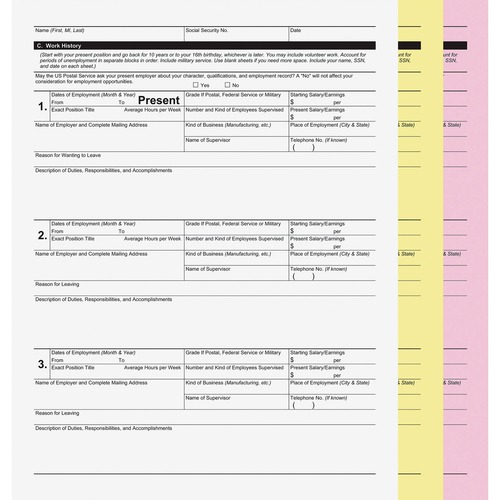 DIGITAL CARBONLESS PAPER, 3-PART, 8.5 X 11, WHITE/CANARY/PINK, 835/CARTON