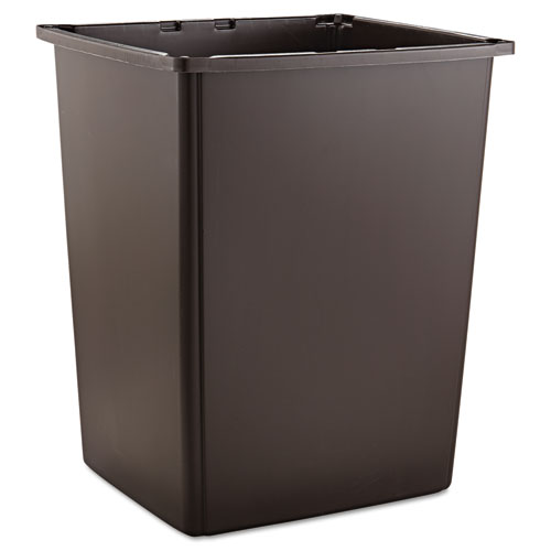 GLUTTON CONTAINER, RECTANGULAR, 56 GAL, BROWN