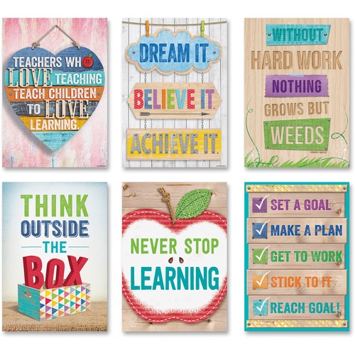 POSTER,SET,UPCYCLESTYLE,6PK