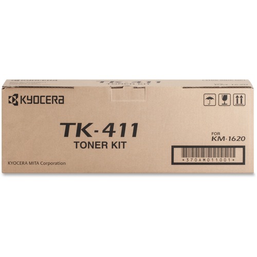Kyocera Mita 370AM011 (TK-411) Black OEM Laser Toner Cartridge