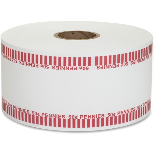 PAP R Products  Automatic Coin Rolls, Pennies, 1900/RL, Red