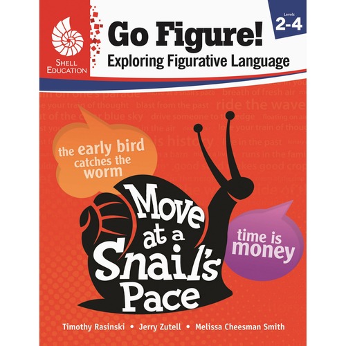 Shell Education Teacher Created Materials  Exploring Figurative Language, Grade 2-4, 8-1/2"Wx11"H, MI