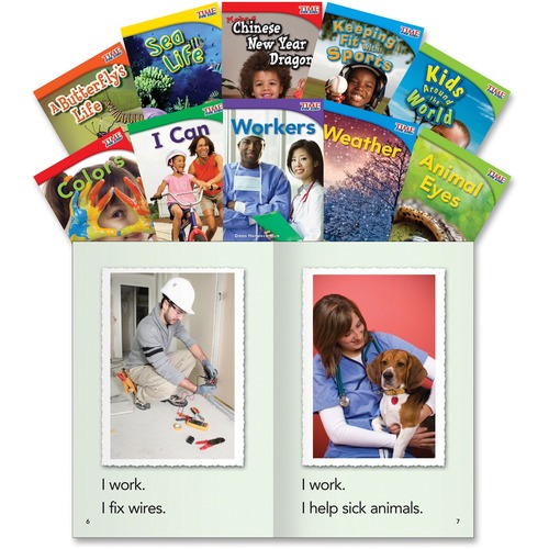 Shell Education Teacher Created Materials  Informational Text Set 2, Grade 1, 10 BK/ST