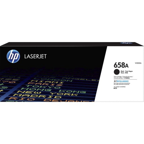 Hewlett-Packard  Toner Cartridge, HP 658A, 7000 Yield, BK