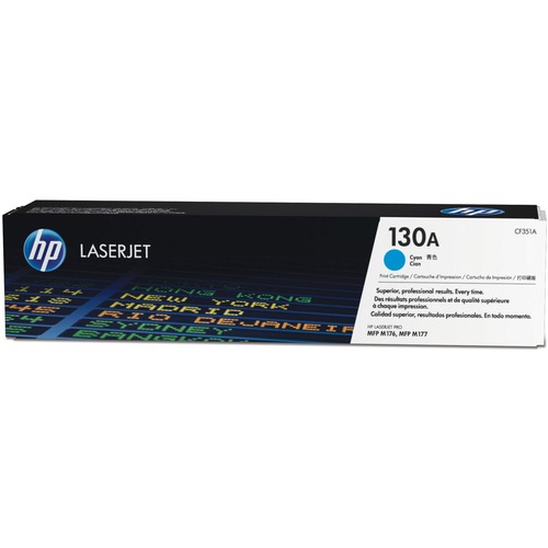 Hewlett-Packard  Toner Cartridge, 1000 Page Yield, Cyan