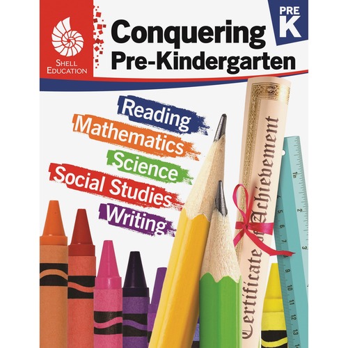 Shell Education Teacher Created Materials  Conquering Pre-Kindergarten, 168-Page,8-1/2"Wx2-/5"Lx11"H,MI