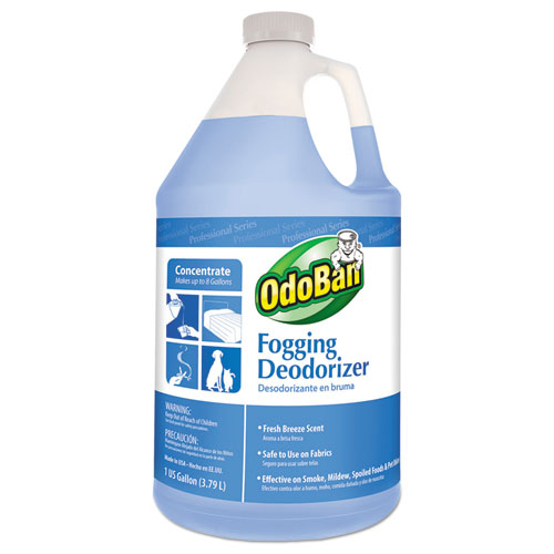 Fogging Deodorizer, Fresh Breeze Scent, 1 Gal Bottle, 4/carton