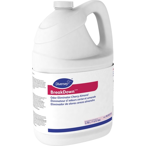 BREAKDOWN ODOR ELIMINATOR, CHERRY ALMOND SCENT, LIQUID, 1 GAL BOTTLE, 4/CARTON