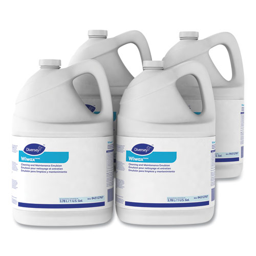 WIWAX CLEANING AND MAINTENANCE SOLUTION, LIQUID, 1 GAL BOTTLE, 4/CARTON