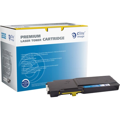 Elite Image  Toner Cartridge, f/Dell C2660dn, 4000 Page Yield, Yellow