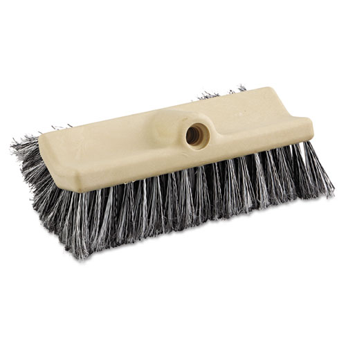 Dual-Surface Vehicle Brush, 10" Long, Brown