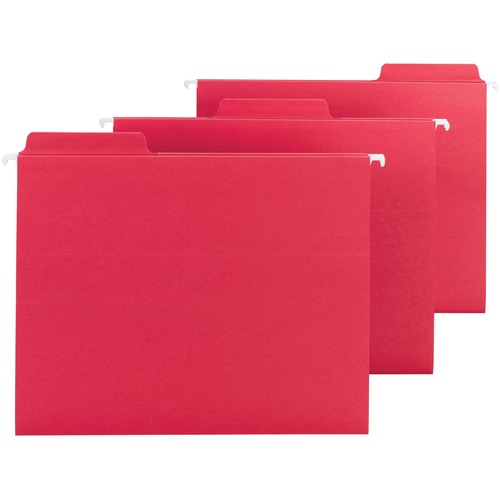 FOLDER,HANGING,LTR,1/3,RED