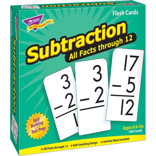 CARDS,FLASH,SUBTRACTN,0-12