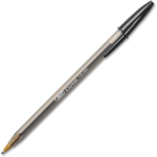 PEN, BALLPT,1.6MM,BK,DZ